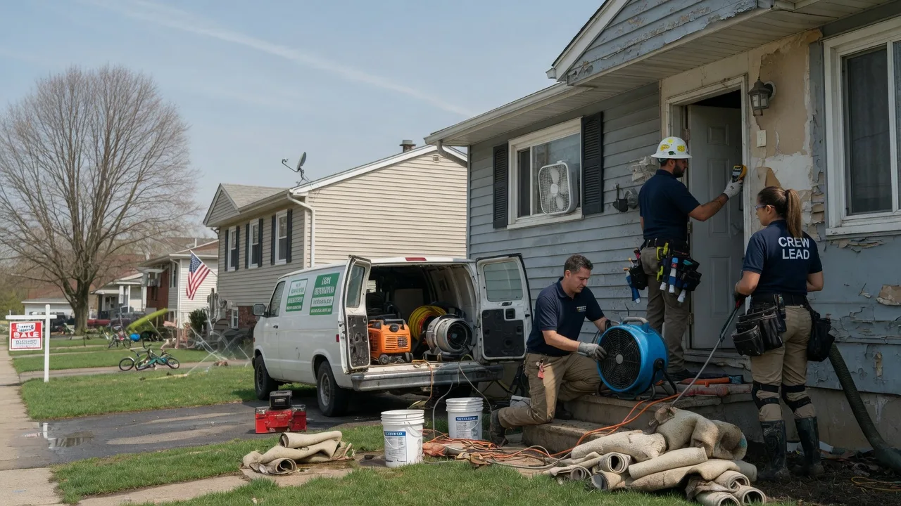 Flood Cleanup in Harrison City, PA near me