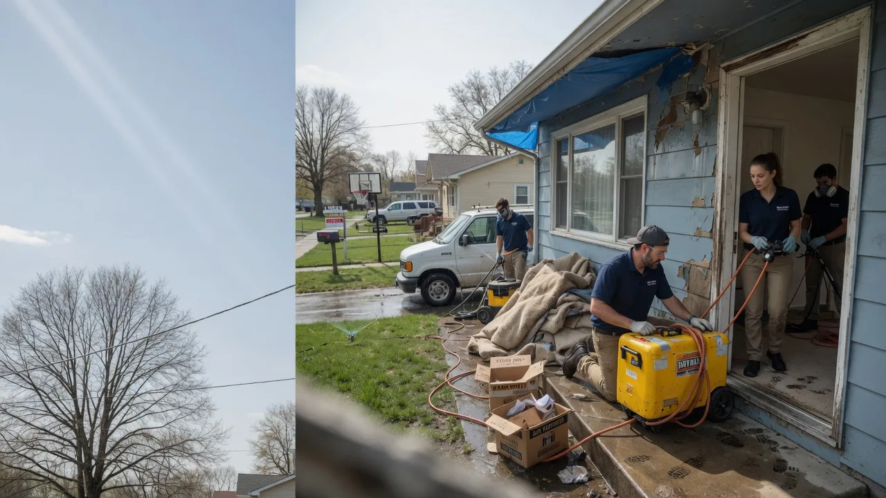 Basement Flood Cleanup in Harrison City, PA near me